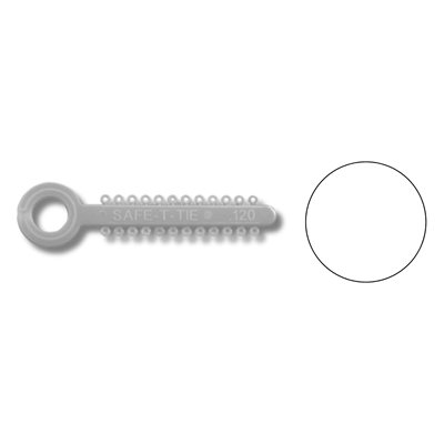 Safe-T-Tie .120 White (720)